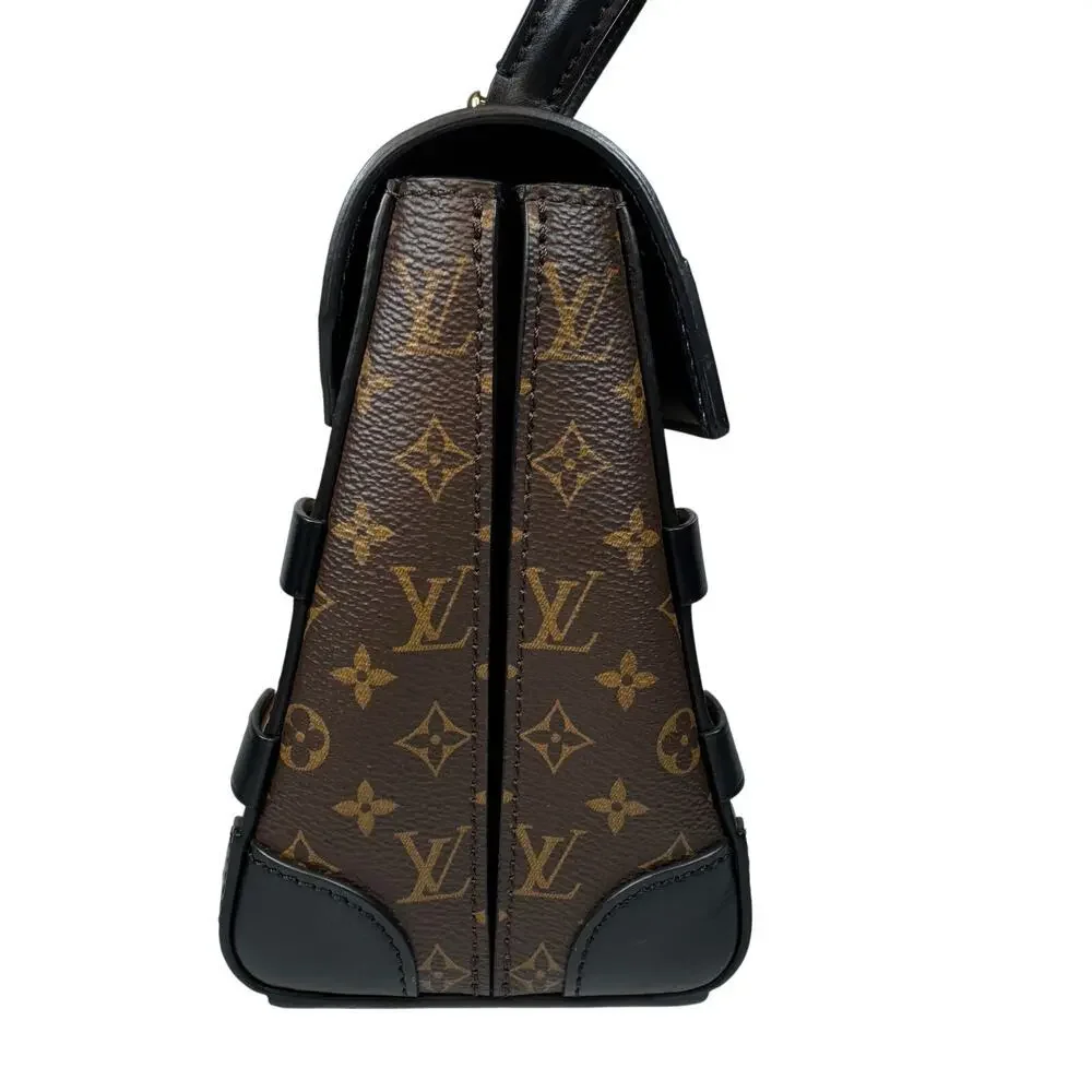 Louis Vuitton Trianon Trunk bag PM Monogram Wood LV crossbody tote Rare Handbag